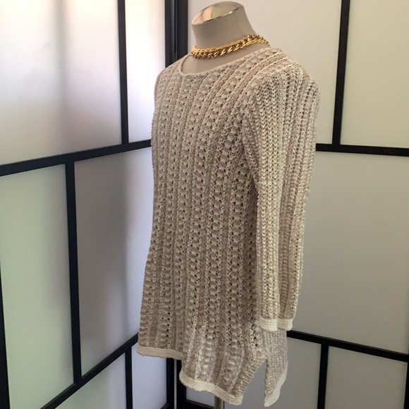 Dana Buchman Tunic Sweater Tan Size XL - Picture 6 of 10